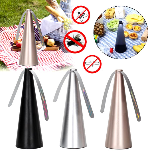 Outdoor Fly Bug Repeller Picnic BBQ Camping Kitchen Meal Pest Fan Home Electric Vegetable Food Protector